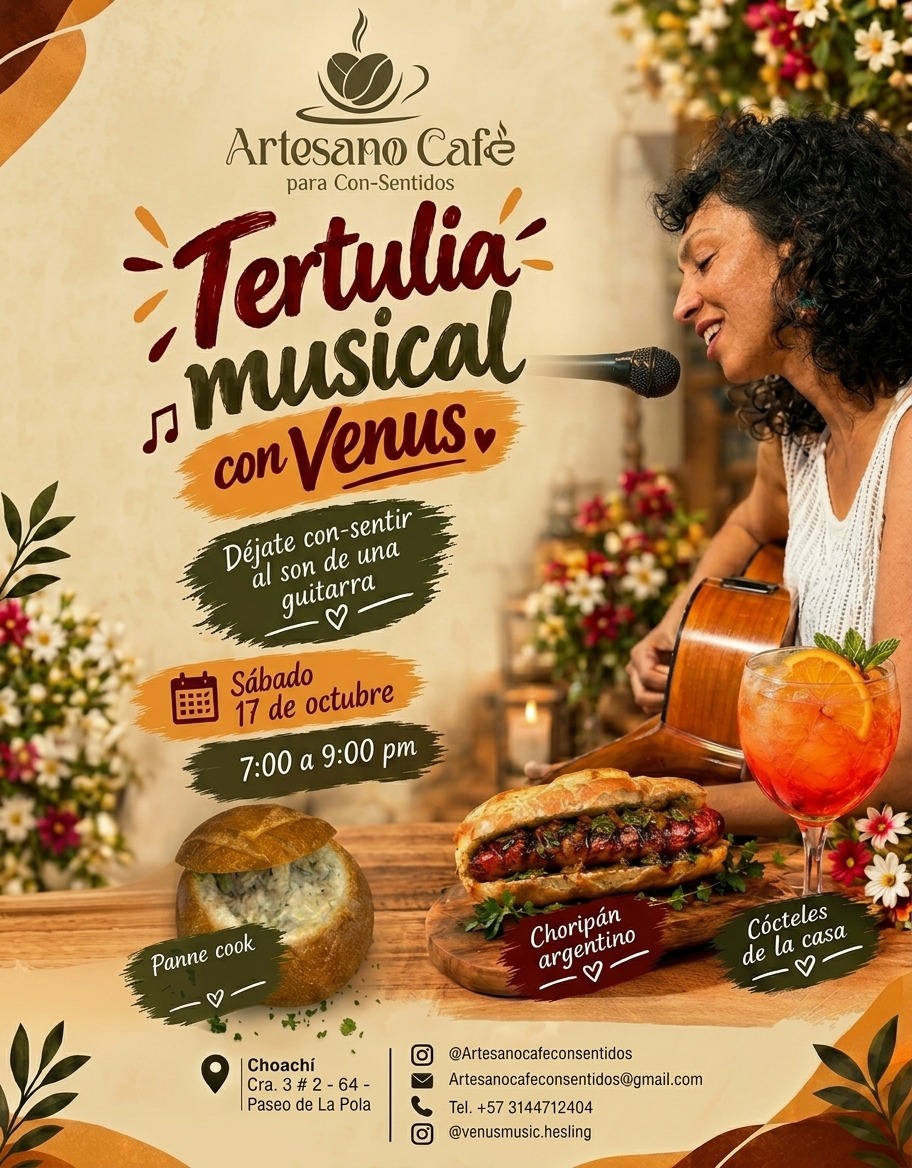 Tertulia musical con Venus