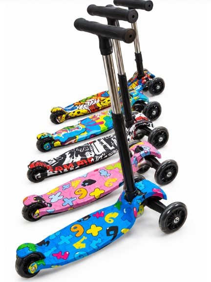 Scooters infantiles de 3 ruedas