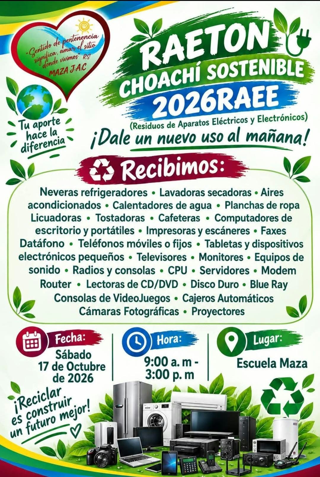 RAETON CHOACHÍ SOSTENIBLE 2026RAEE
