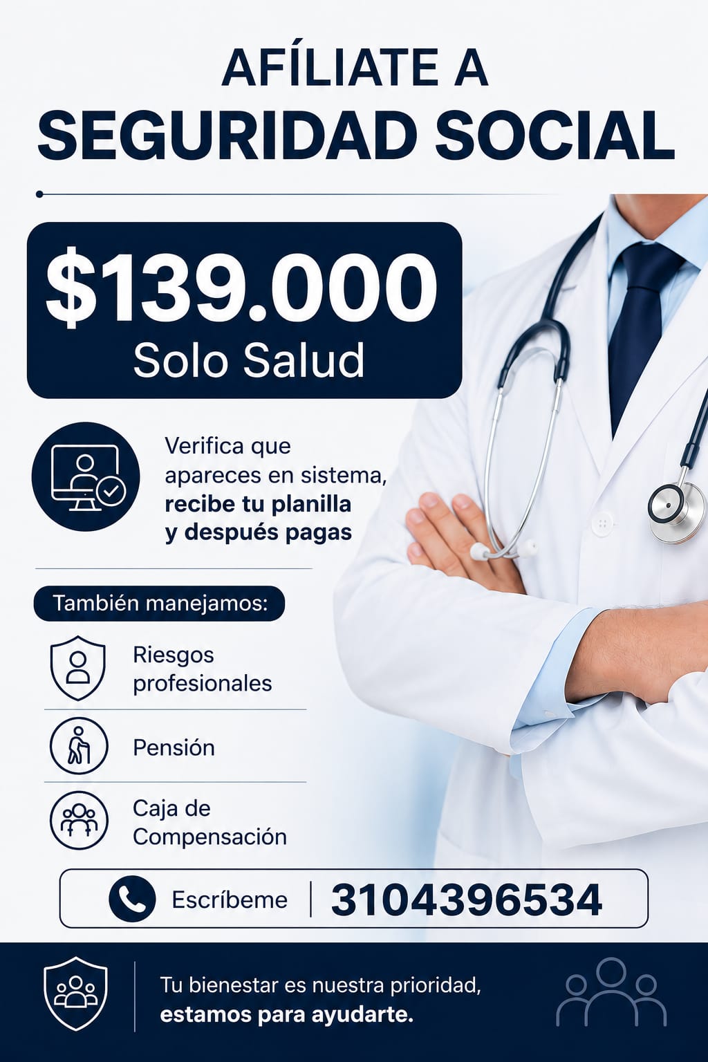 Afíliate a Seguridad Social - Solo Salud
