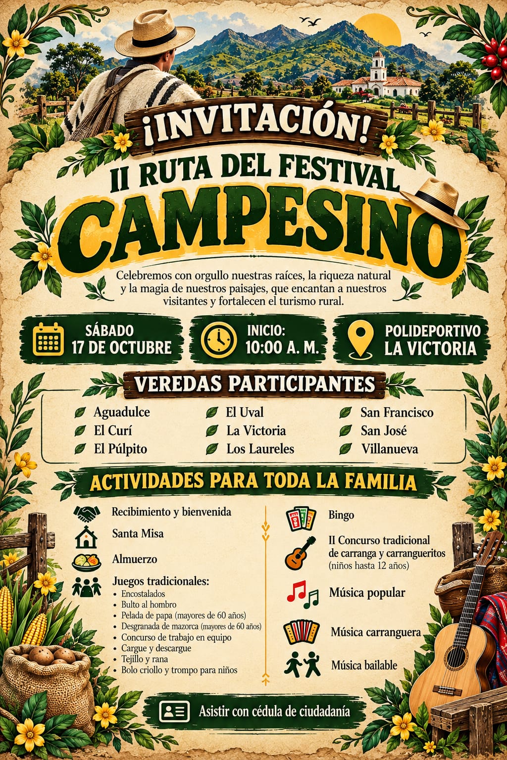II Ruta del Festival Campesino
