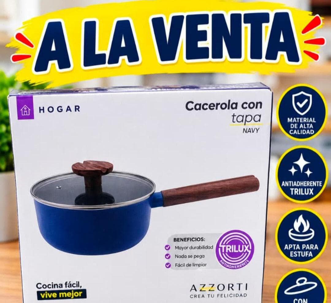 Cacerola con tapa Navy Azzorti