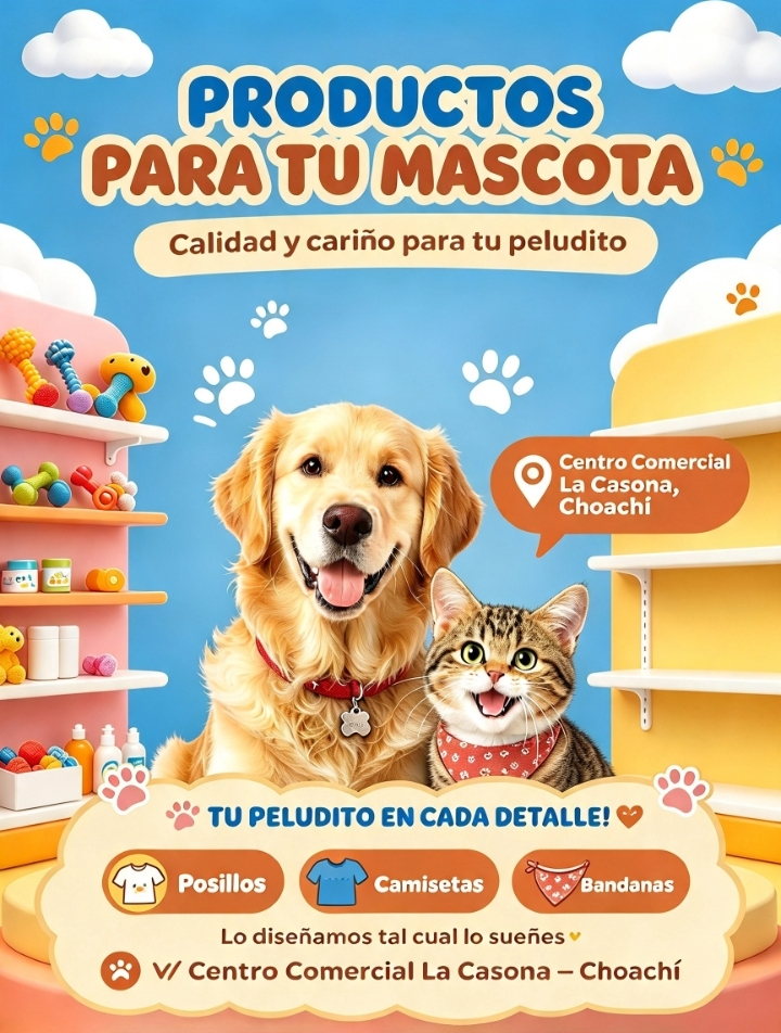 Productos para tu mascota