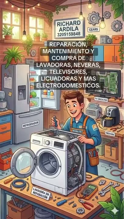 RICHARD ARDILA - Reparación y mantenimiento de electrodomésticos