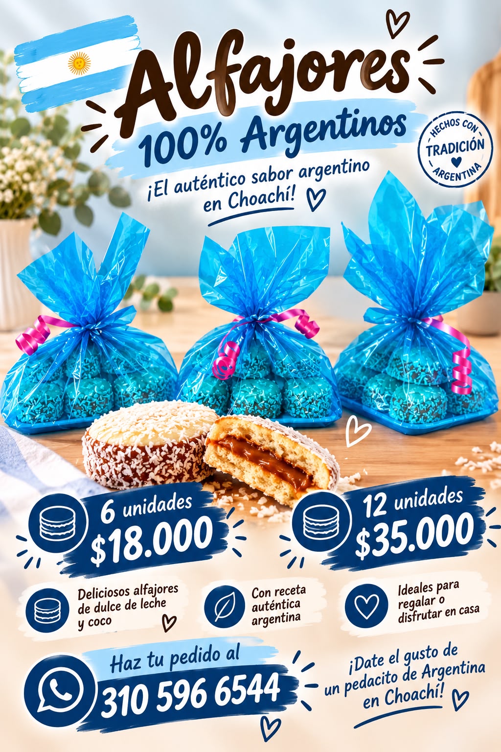 Alfajores 100% Argentinos